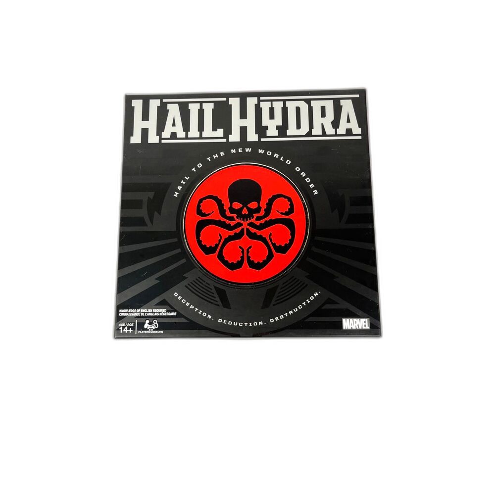 Marvel Spinmaster Hail Hydra Battle Role Playing Board Game New Sealed Avengers